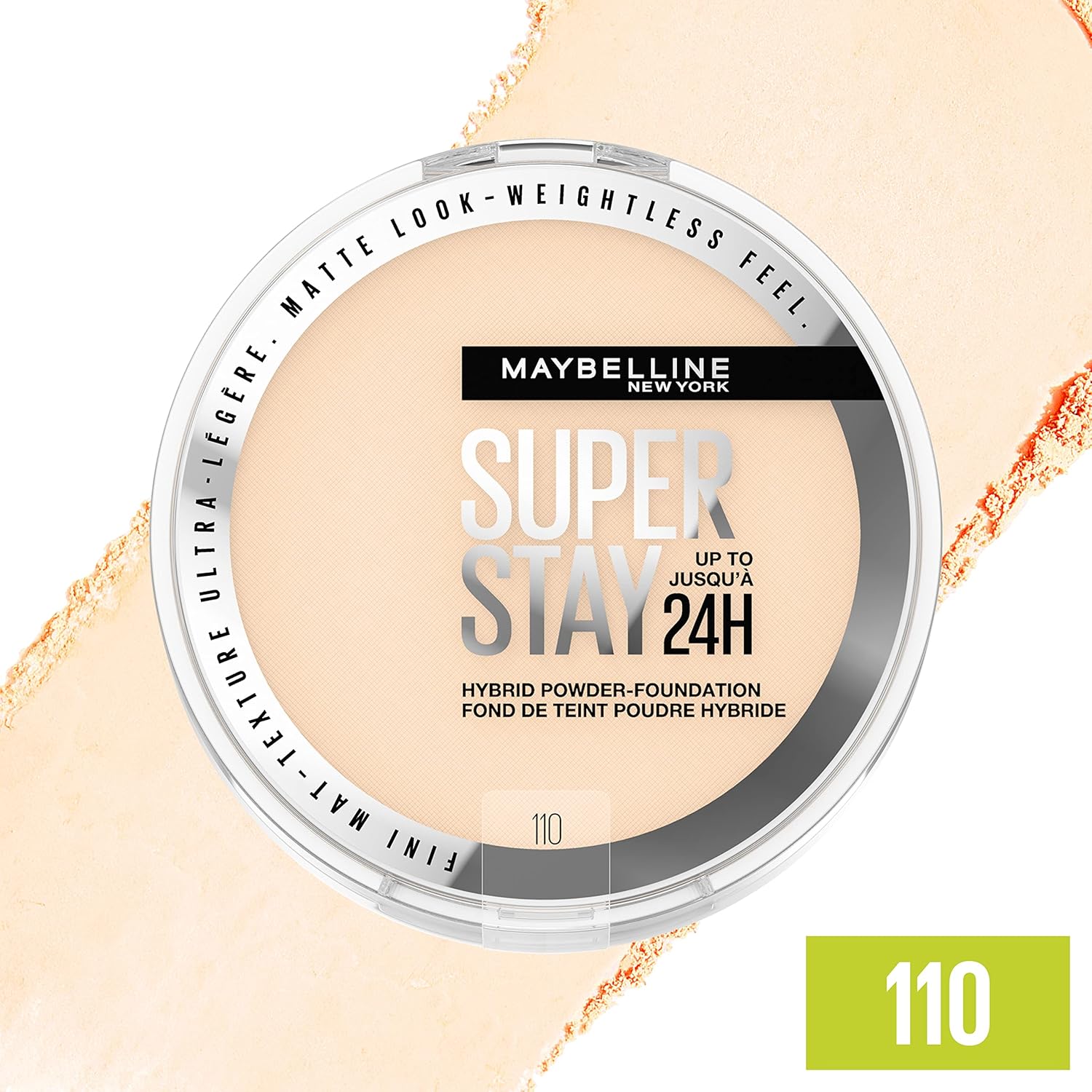 Maybelline Super Stay 24HR Powder Foundation – Matte Finish