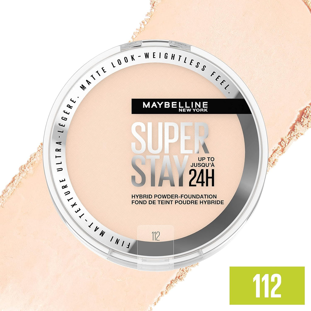 Maybelline Super Stay 24HR Powder Foundation – Matte Finish