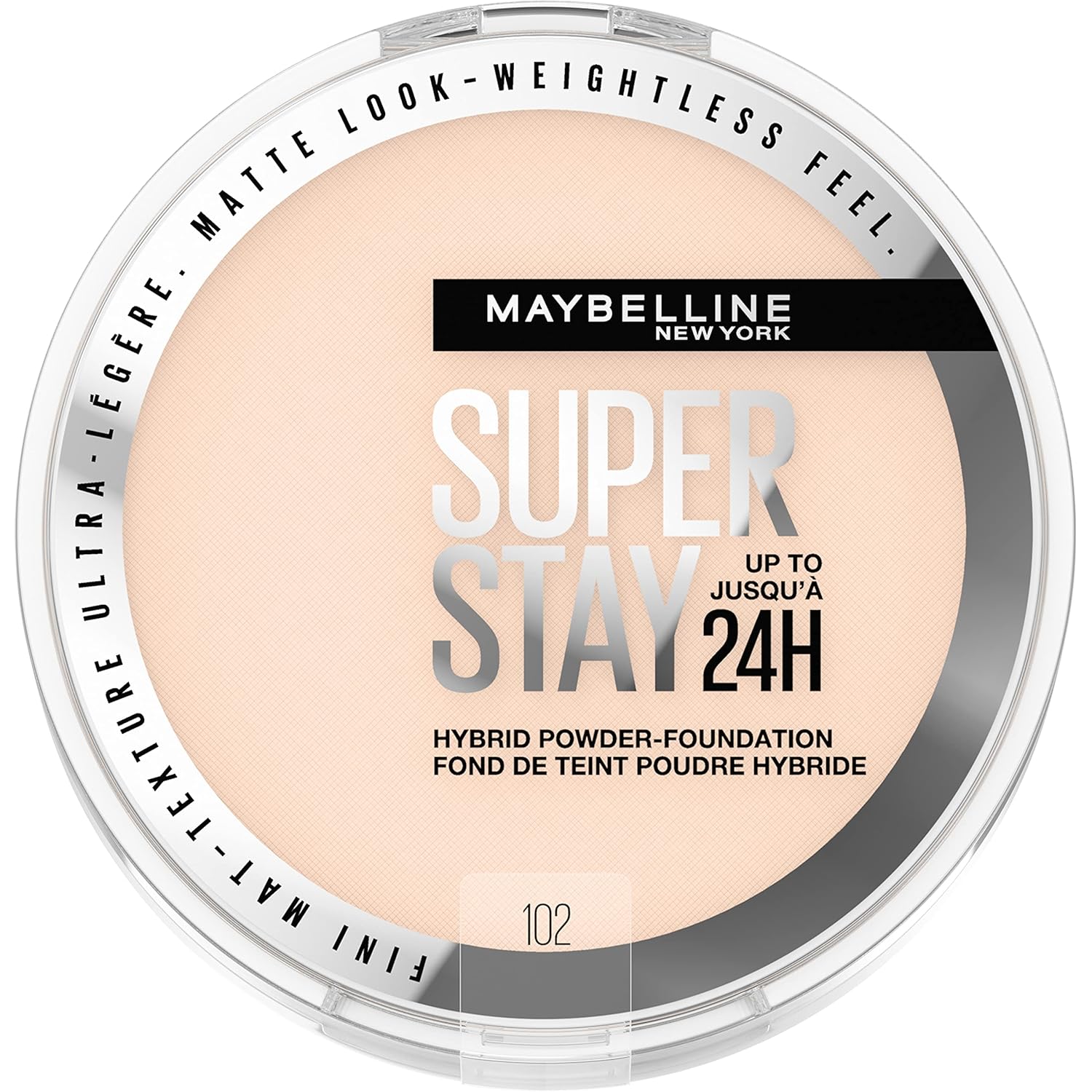 Maybelline Super Stay 24HR Powder Foundation – Matte Finish
