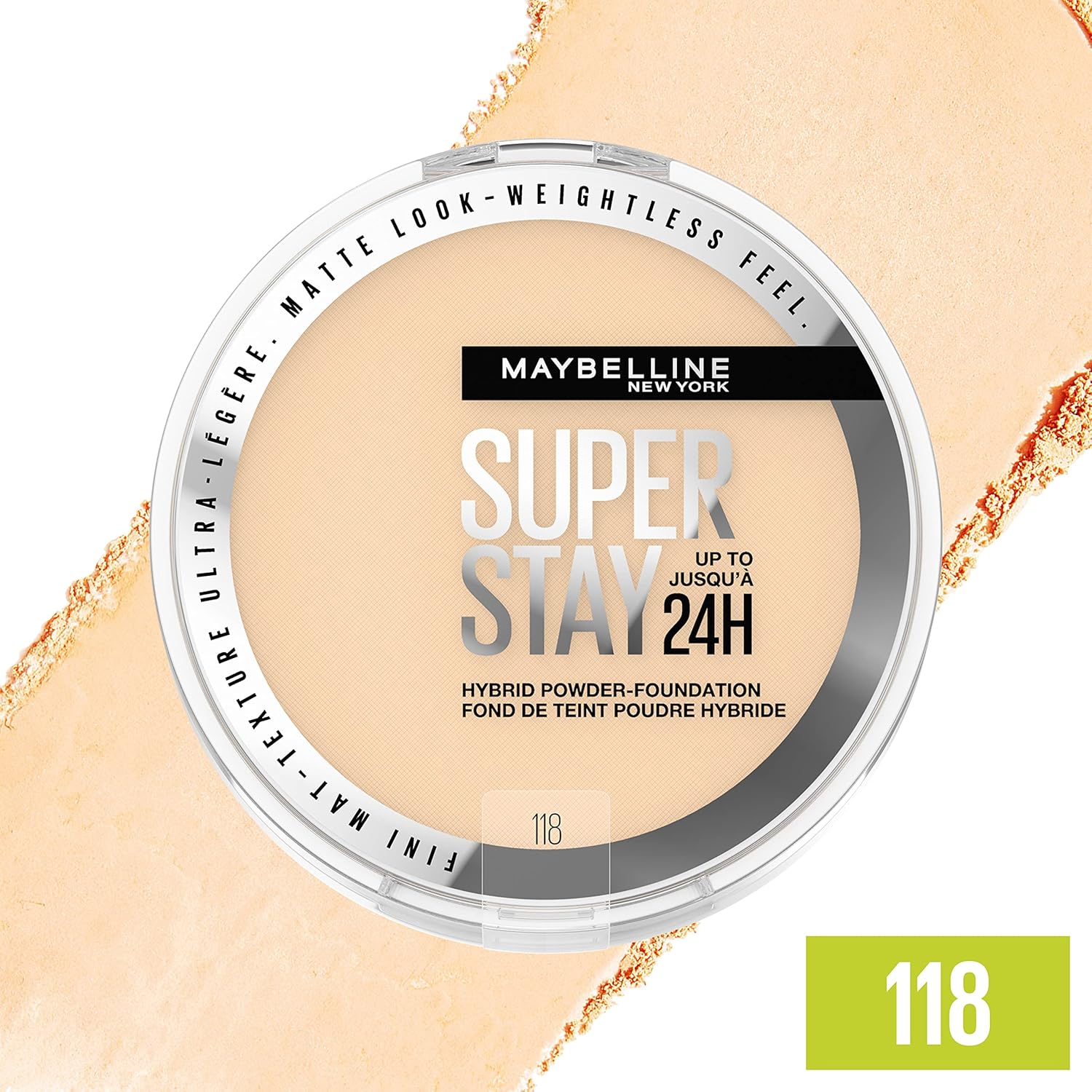 Maybelline Super Stay 24HR Powder Foundation – Matte Finish