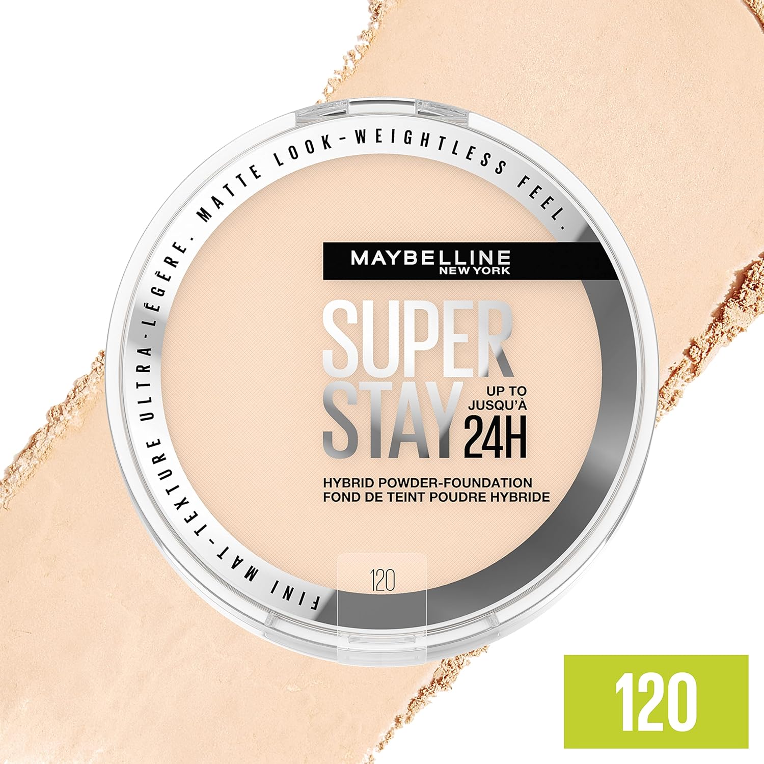 Maybelline Super Stay 24HR Powder Foundation – Matte Finish