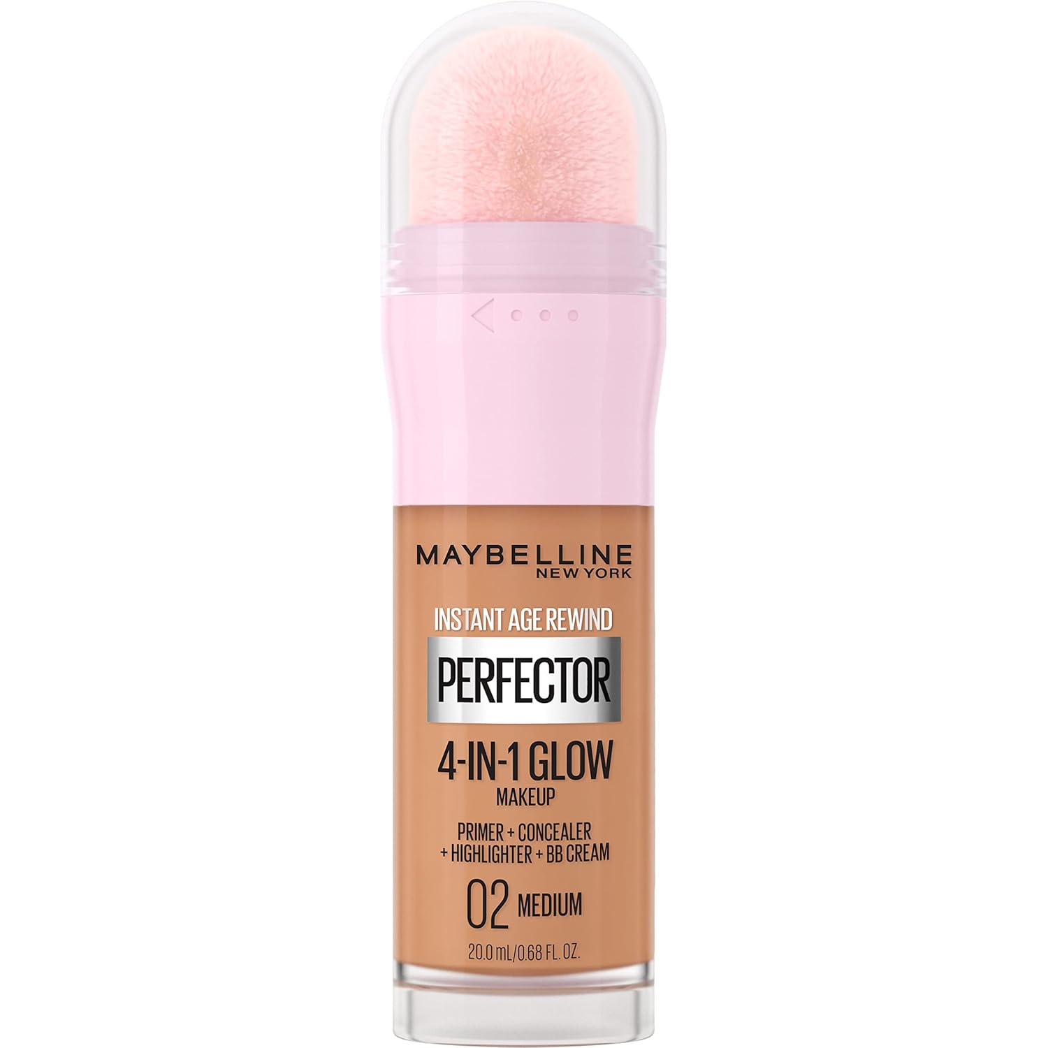 Maybelline Instant Age Rewind Perfection 4-in-1 Glow makeup stick on a white background