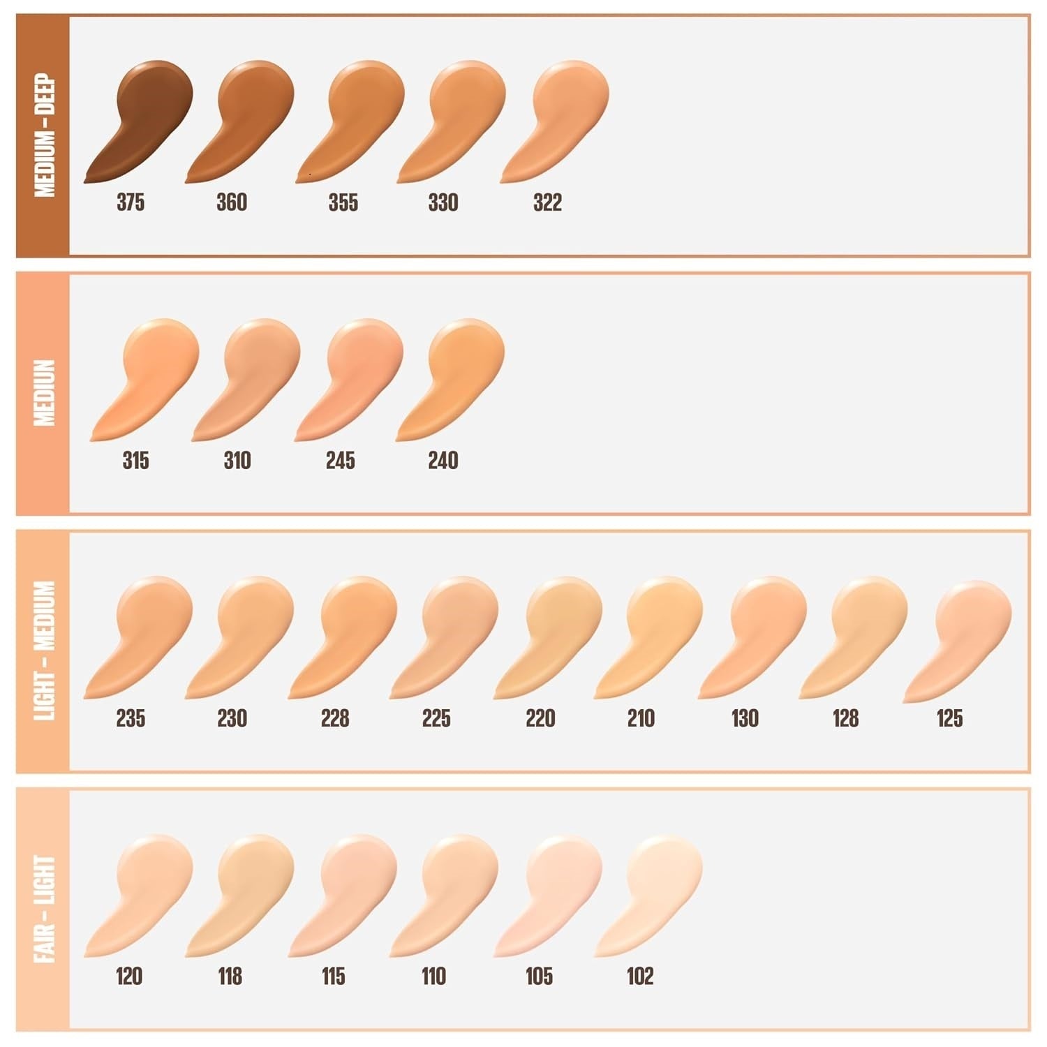 Maybelline Fit Me Dewy + Smooth Foundation – Fair Porcelain, 1 fl oz