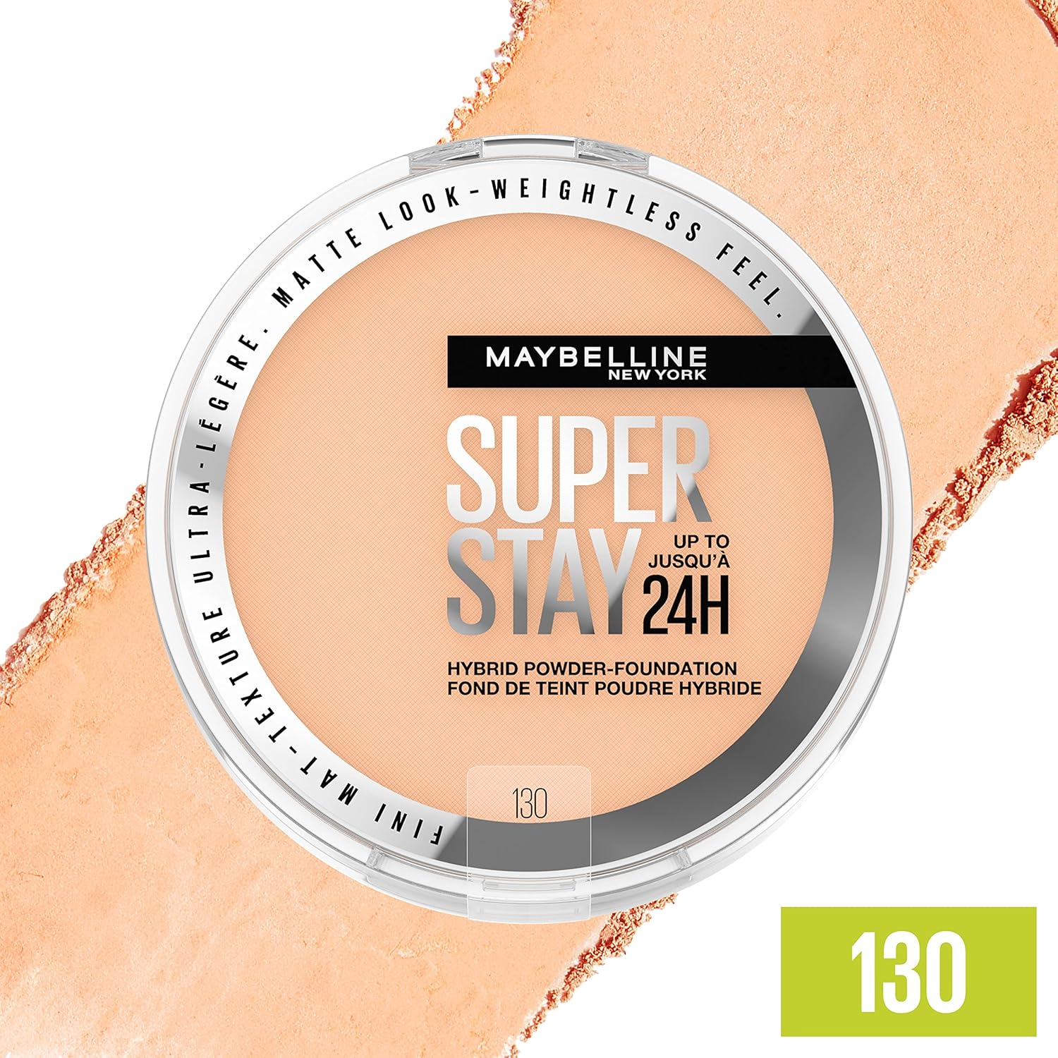 Maybelline Super Stay 24HR Powder Foundation – Matte Finish