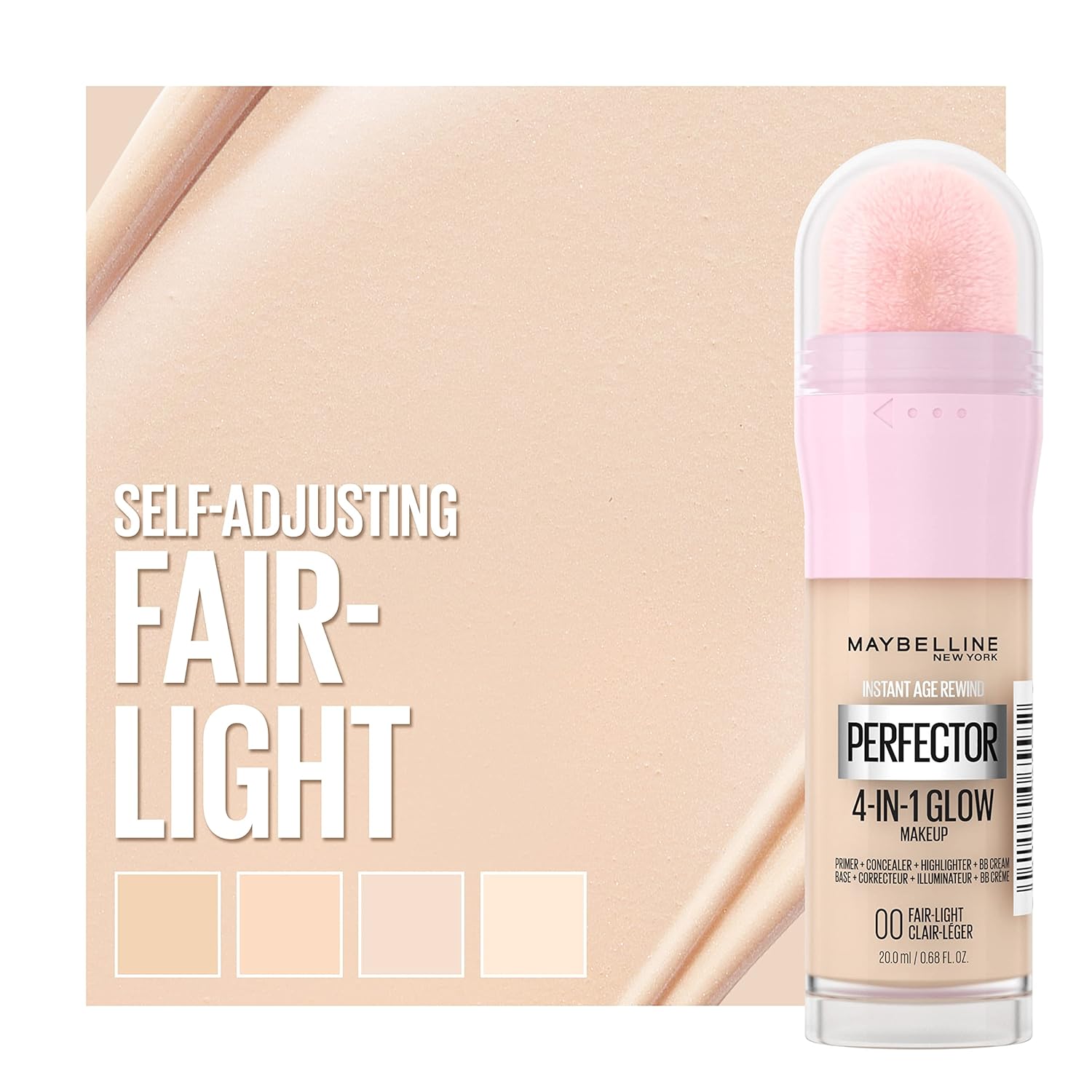 Maybelline 4-in-1 Glow Perfector, 0.68 fl oz