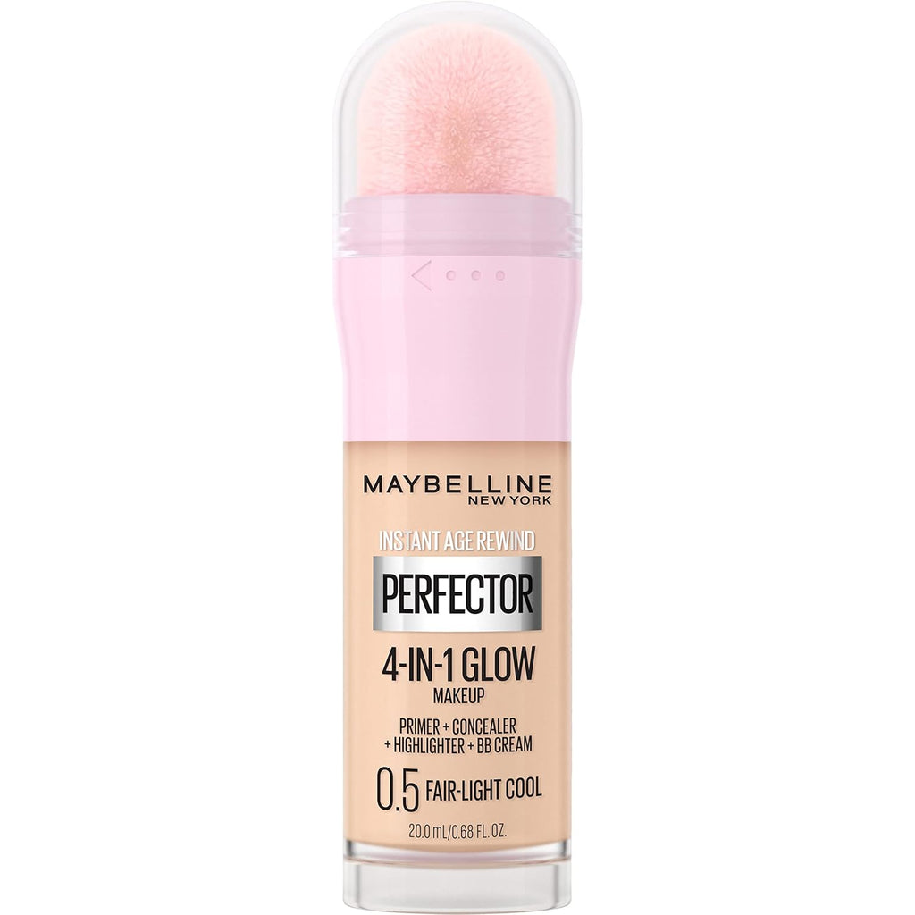 Maybelline Instant Age Rewind Perfection 4-in-1 Glow makeup stick on a white background