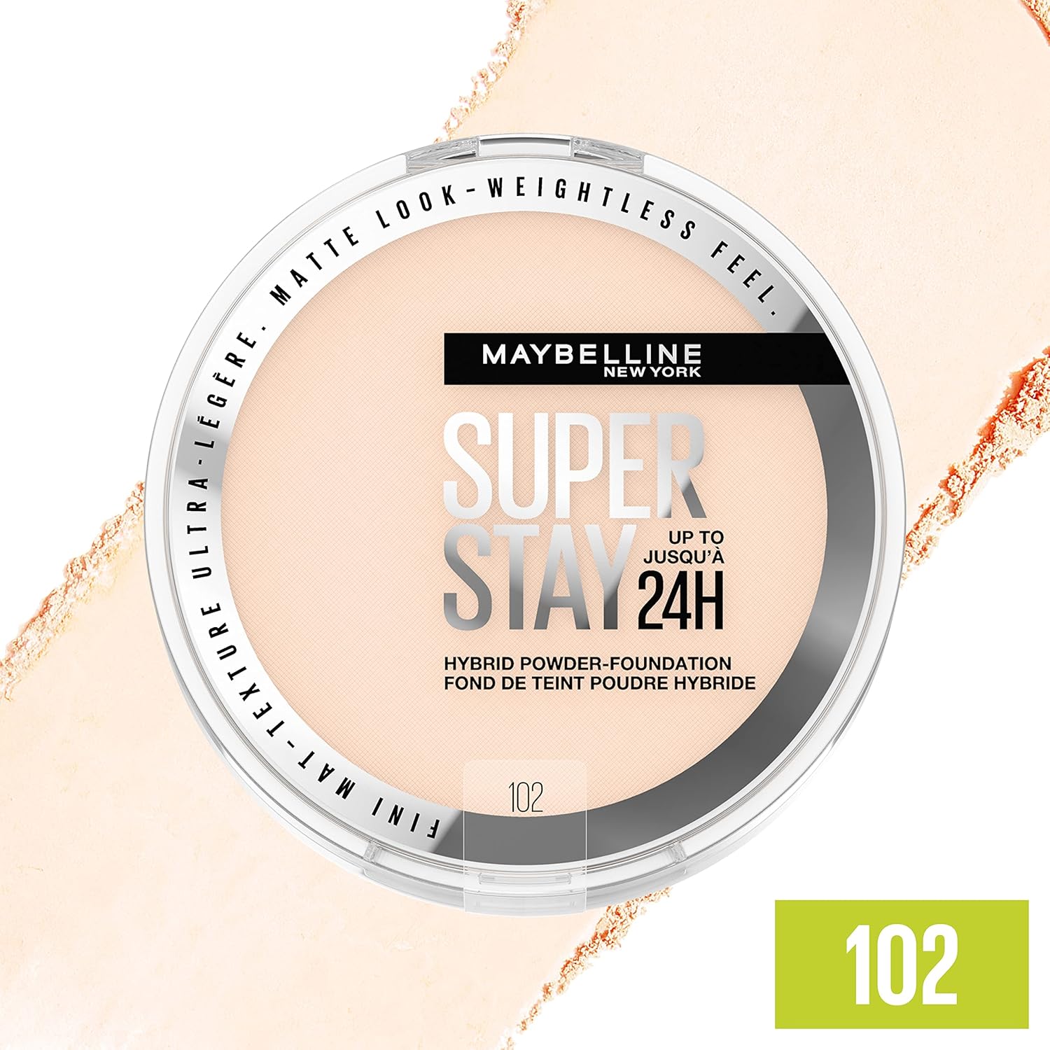 Maybelline Super Stay 24HR Powder Foundation – Matte Finish