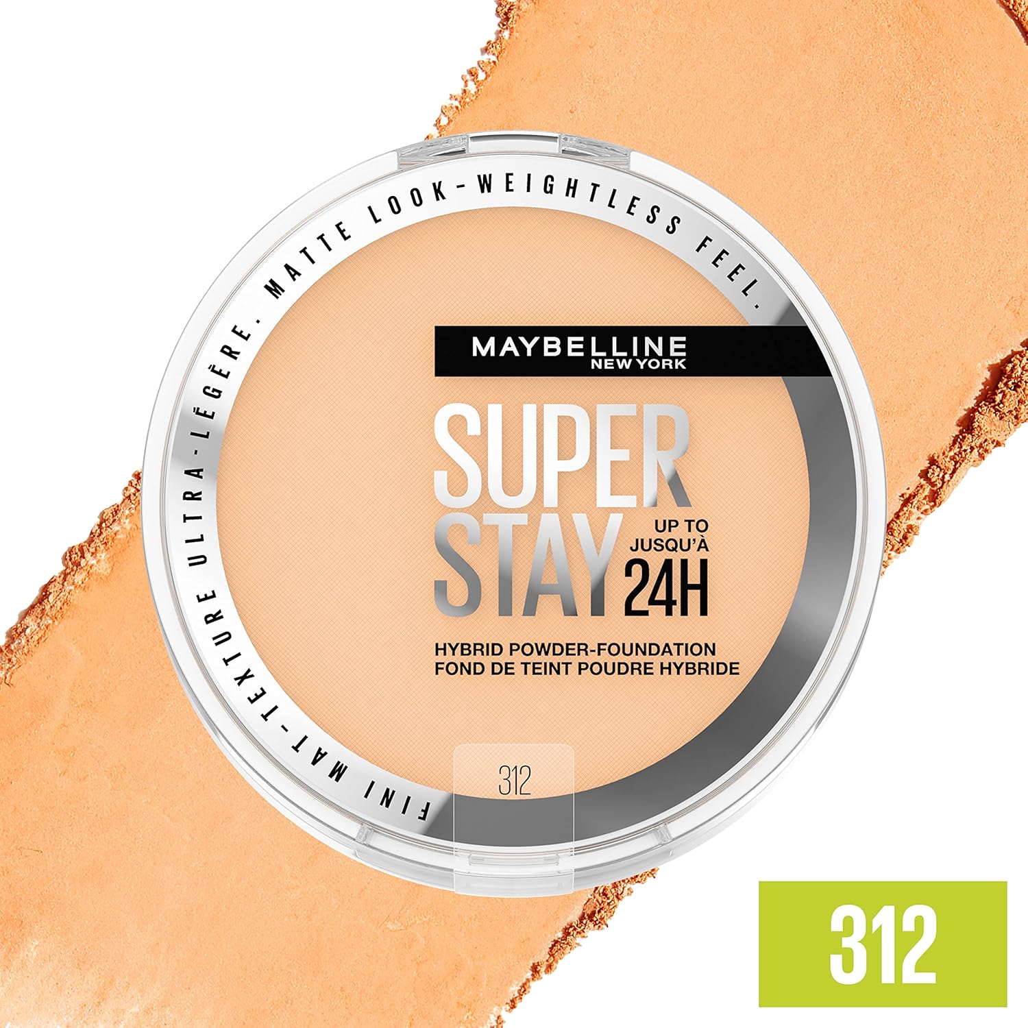 Maybelline Super Stay 24HR Powder Foundation – Matte Finish