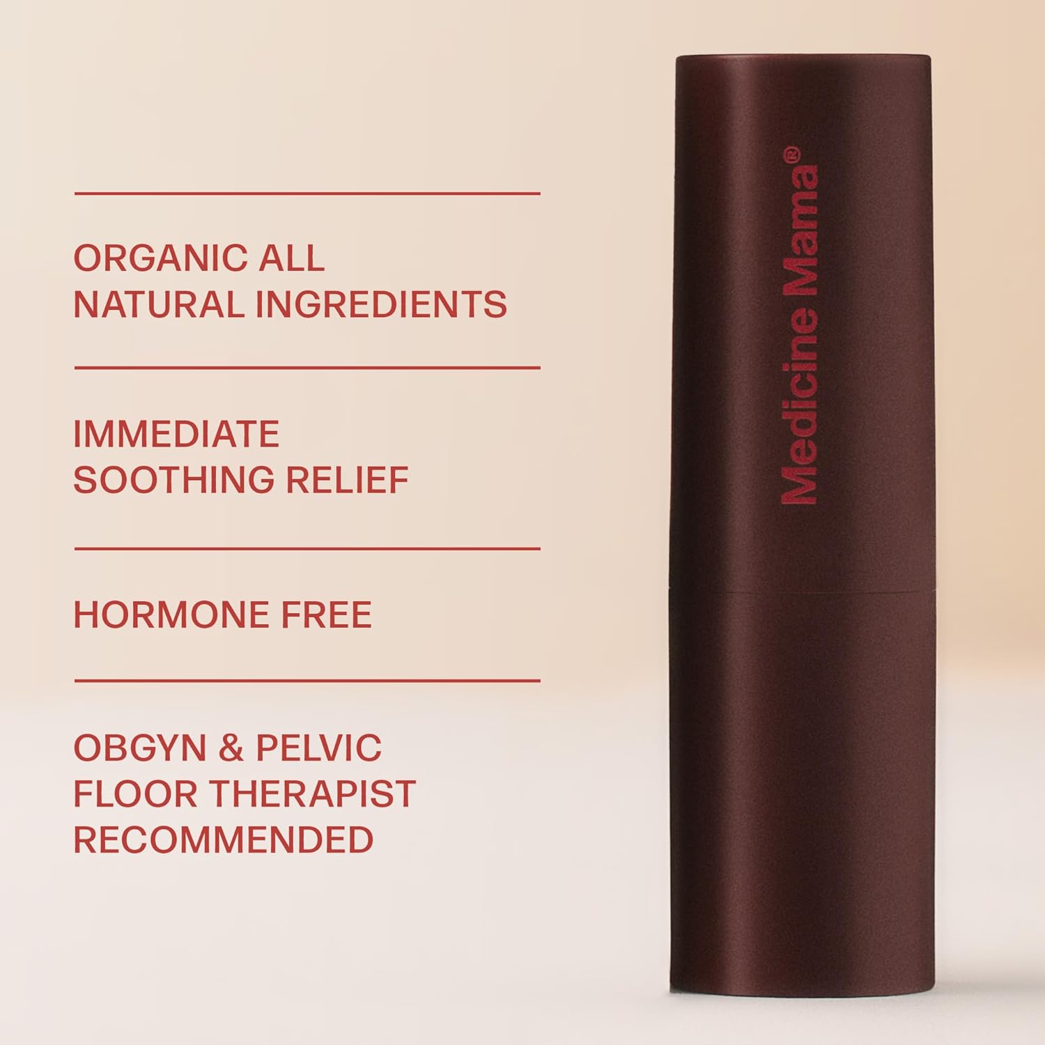 VMAGIC by Medicine Mama Lips Stick – Travel Size Organic Vulva Balm for Dryness, Itching & Irritation – Hormone-Free, 15 ml