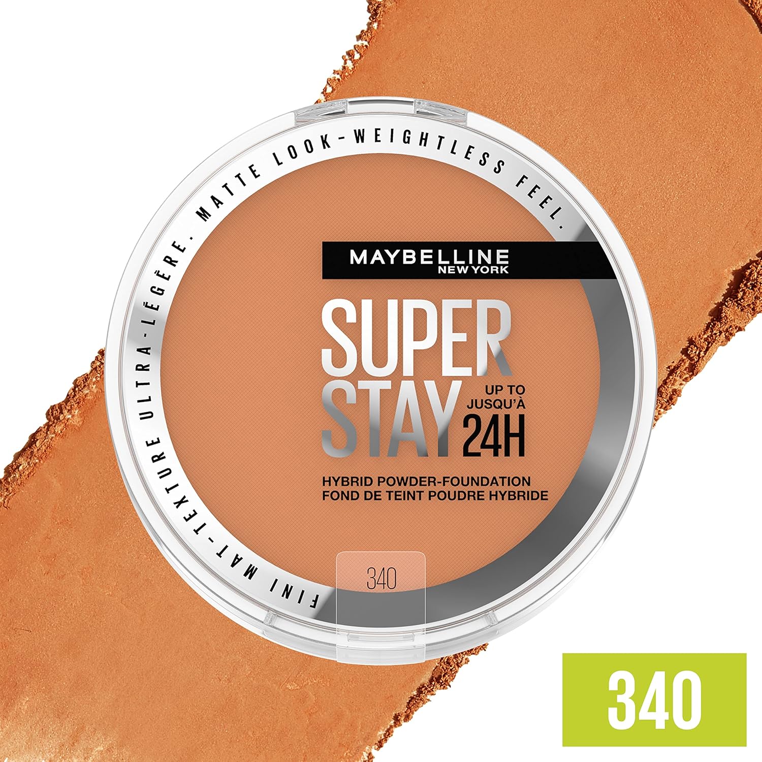 Maybelline Super Stay 24HR Powder Foundation – Matte Finish