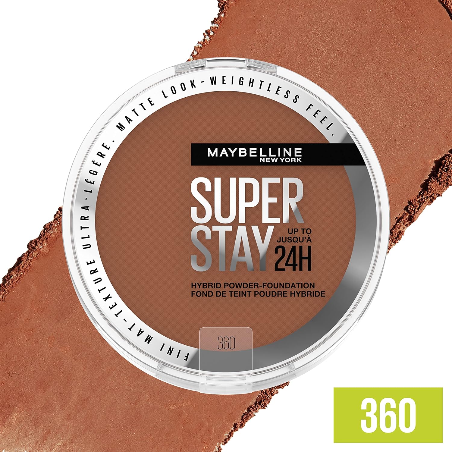 Maybelline Super Stay 24HR Powder Foundation – Matte Finish