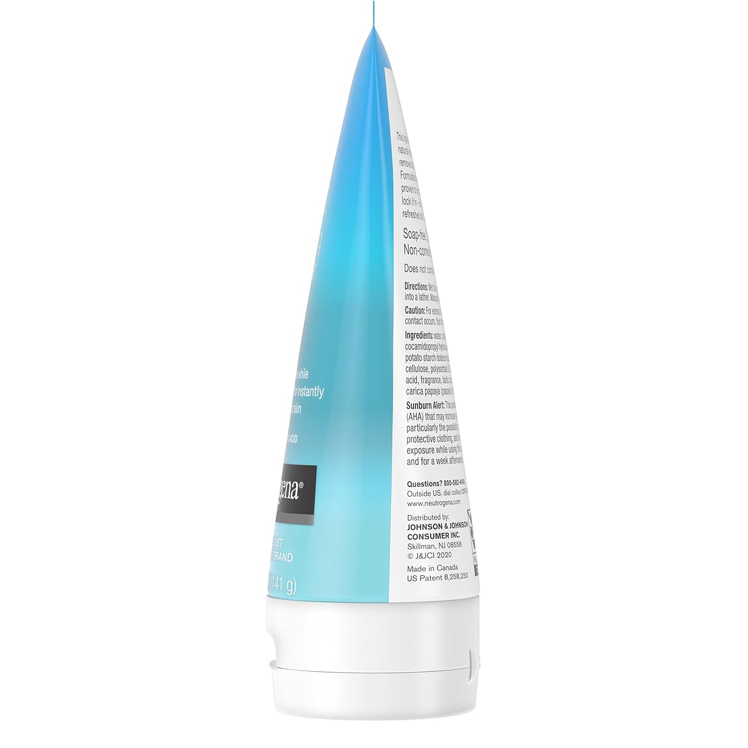 Neutrogena Hydro Boost Daily Cleanser: Gentle exfoliating wash with Hyaluronic Acid.